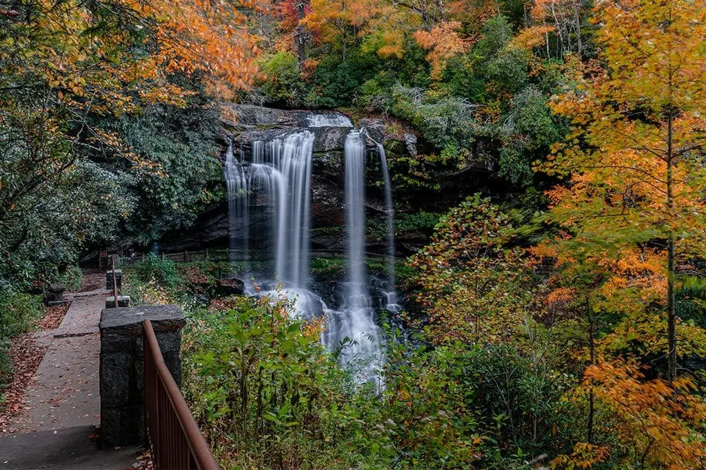 Waterfalls nearby