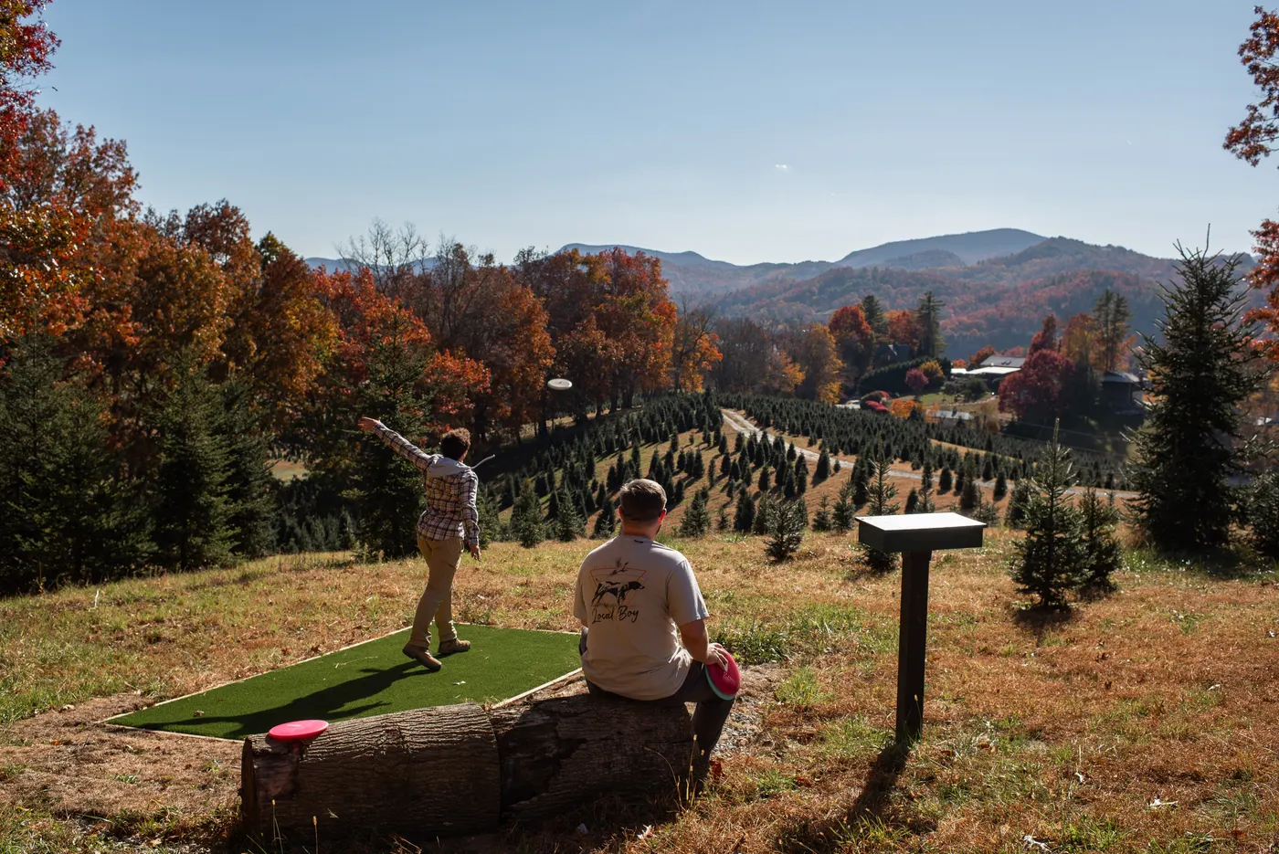 Pitch and putt course at Chimney Pond Farm